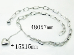 HY Wholesale Stainless Steel 316L Jewelry Necklaces-HY12N0317HIE