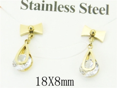 HY Wholesale 316L Stainless Steel Popular Jewelry Earrings-HY47E0150NX