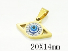 HY Wholesale 316L Stainless Steel Jewelry Popular Pendant-HY12P1200KX