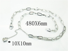 HY Wholesale Stainless Steel 316L Jewelry Necklaces-HY12N0318HIC