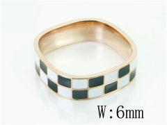 HY Wholesale Stainless Steel 316L Jewelry Fashion Rings-HY47R0116PW