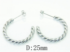HY Wholesale 316L Stainless Steel Popular Jewelry Earrings-HY06E1705NZ