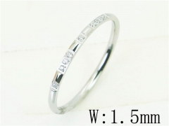 HY Wholesale Stainless Steel 316L Jewelry Fashion Rings-HY47R0120ML