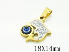 HY Wholesale 316L Stainless Steel Jewelry Popular Pendant-HY12P1198KW