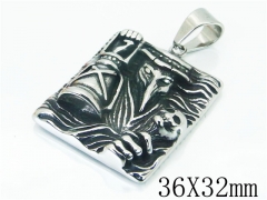 HY Wholesale 316L Stainless Steel Jewelry Popular Pendant-HY22P0881HIW