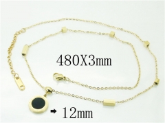 HY Wholesale Stainless Steel 316L Jewelry Necklaces-HY24N0053HJE