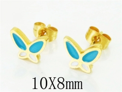 HY Wholesale 316L Stainless Steel Popular Jewelry Earrings-HY67E0443IQ