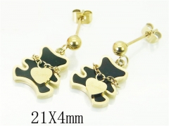 HY Wholesale 316L Stainless Steel Popular Jewelry Earrings-HY47E0144OL