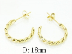 HY Wholesale 316L Stainless Steel Popular Jewelry Earrings-HY06E1710MS