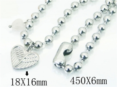 HY Wholesale Stainless Steel 316L Jewelry Necklaces-HY21N0040HKW