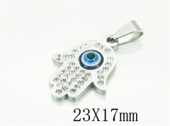 HY Wholesale 316L Stainless Steel Jewelry Popular Pendant-HY12P1193JLX