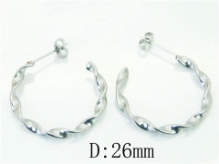 HY Wholesale 316L Stainless Steel Popular Jewelry Earrings-HY06E1707KQ