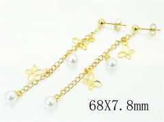 HY Wholesale Earrings 316L Stainless Steel Fashion Jewelry Earrings-HY59E0933MX