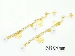 HY Wholesale Earrings 316L Stainless Steel Fashion Jewelry Earrings-HY59E0928MX