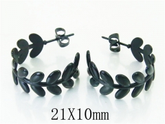 HY Wholesale Earrings 316L Stainless Steel Fashion Jewelry Earrings-HY70E0304LV