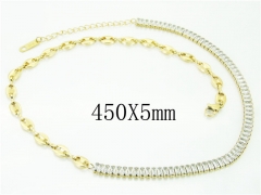 HY Wholesale Necklaces Stainless Steel 316L Jewelry Necklaces-HY32N0495HKV