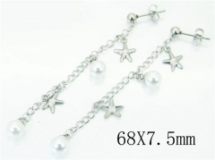 HY Wholesale Earrings 316L Stainless Steel Fashion Jewelry Earrings-HY59E0962LLZ