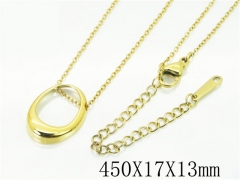 HY Wholesale Necklaces Stainless Steel 316L Jewelry Necklaces-HY80N0480LZ