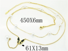 HY Wholesale Necklaces Stainless Steel 316L Jewelry Necklaces-HY80N0493HIL