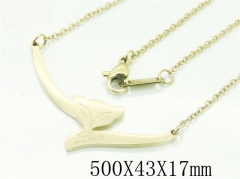 HY Wholesale Necklaces Stainless Steel 316L Jewelry Necklaces-HY52N0050OT
