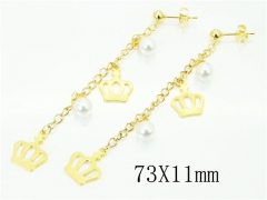 HY Wholesale Earrings 316L Stainless Steel Fashion Jewelry Earrings-HY59E0946MX
