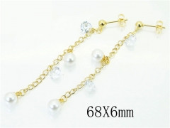 HY Wholesale Earrings 316L Stainless Steel Fashion Jewelry Earrings-HY59E0935MU