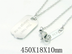 HY Wholesale Necklaces Stainless Steel 316L Jewelry Necklaces-HY52N0052NV