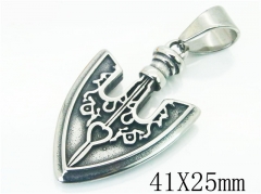 HY Wholesale Pendant 316L Stainless Steel Jewelry Pendant-HY22P0887HSS