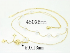 HY Wholesale Necklaces Stainless Steel 316L Jewelry Necklaces-HY32N0504HHQ