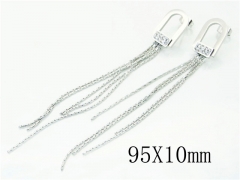 HY Wholesale Earrings 316L Stainless Steel Fashion Jewelry Earrings-HY26E0410ND