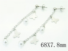 HY Wholesale Earrings 316L Stainless Steel Fashion Jewelry Earrings-HY59E0954LLE