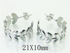 HY Wholesale Earrings 316L Stainless Steel Fashion Jewelry Earrings-HY70E0300KV