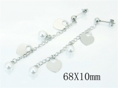 HY Wholesale Earrings 316L Stainless Steel Fashion Jewelry Earrings-HY59E0960LLS