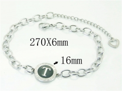HY Wholesale Bracelets 316L Stainless Steel Jewelry Bracelets-HY81B0687KLT