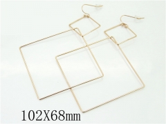 HY Wholesale Earrings 316L Stainless Steel Fashion Jewelry Earrings-HY70E0258MS