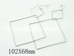 HY Wholesale Earrings 316L Stainless Steel Fashion Jewelry Earrings-HY70E0256KL