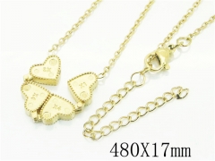 HY Wholesale Necklaces Stainless Steel 316L Jewelry Necklaces-HY92N0327KW
