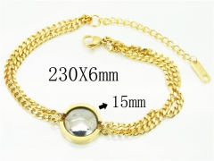 HY Wholesale Bracelets 316L Stainless Steel Jewelry Bracelets-HY80B1241OQ