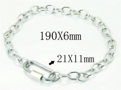 HY Wholesale Bracelets 316L Stainless Steel Jewelry Bracelets-HY81B0699JMS