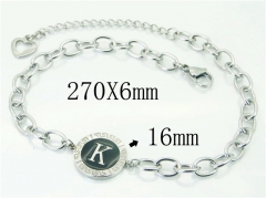 HY Wholesale Bracelets 316L Stainless Steel Jewelry Bracelets-HY81B0678KLZ