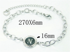 HY Wholesale Bracelets 316L Stainless Steel Jewelry Bracelets-HY81B0681KLQ