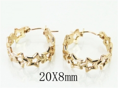 HY Wholesale Earrings 316L Stainless Steel Fashion Jewelry Earrings-HY70E0292LV
