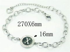 HY Wholesale Bracelets 316L Stainless Steel Jewelry Bracelets-HY81B0691KLX