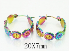 HY Wholesale Earrings 316L Stainless Steel Fashion Jewelry Earrings-HY70E0284LC