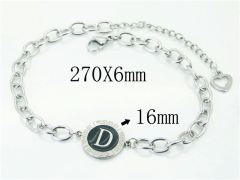 HY Wholesale Bracelets 316L Stainless Steel Jewelry Bracelets-HY81B0671KLC
