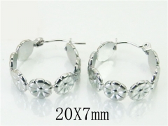 HY Wholesale Earrings 316L Stainless Steel Fashion Jewelry Earrings-HY70E0281KD