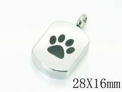 HY Wholesale Pendant 316L Stainless Steel Jewelry Pendant-HY59P0880NL