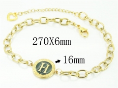 HY Wholesale Bracelets 316L Stainless Steel Jewelry Bracelets-HY81B0649MZ