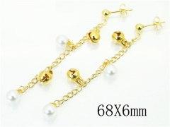 HY Wholesale Earrings 316L Stainless Steel Fashion Jewelry Earrings-HY59E0934MZ