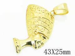 HY Wholesale Pendant 316L Stainless Steel Jewelry Pendant-HY15P0514HIX